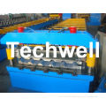 Metal Trapezoidal Roof Panel Roll Forming Machine For Making Trapezoidal Roof Panel